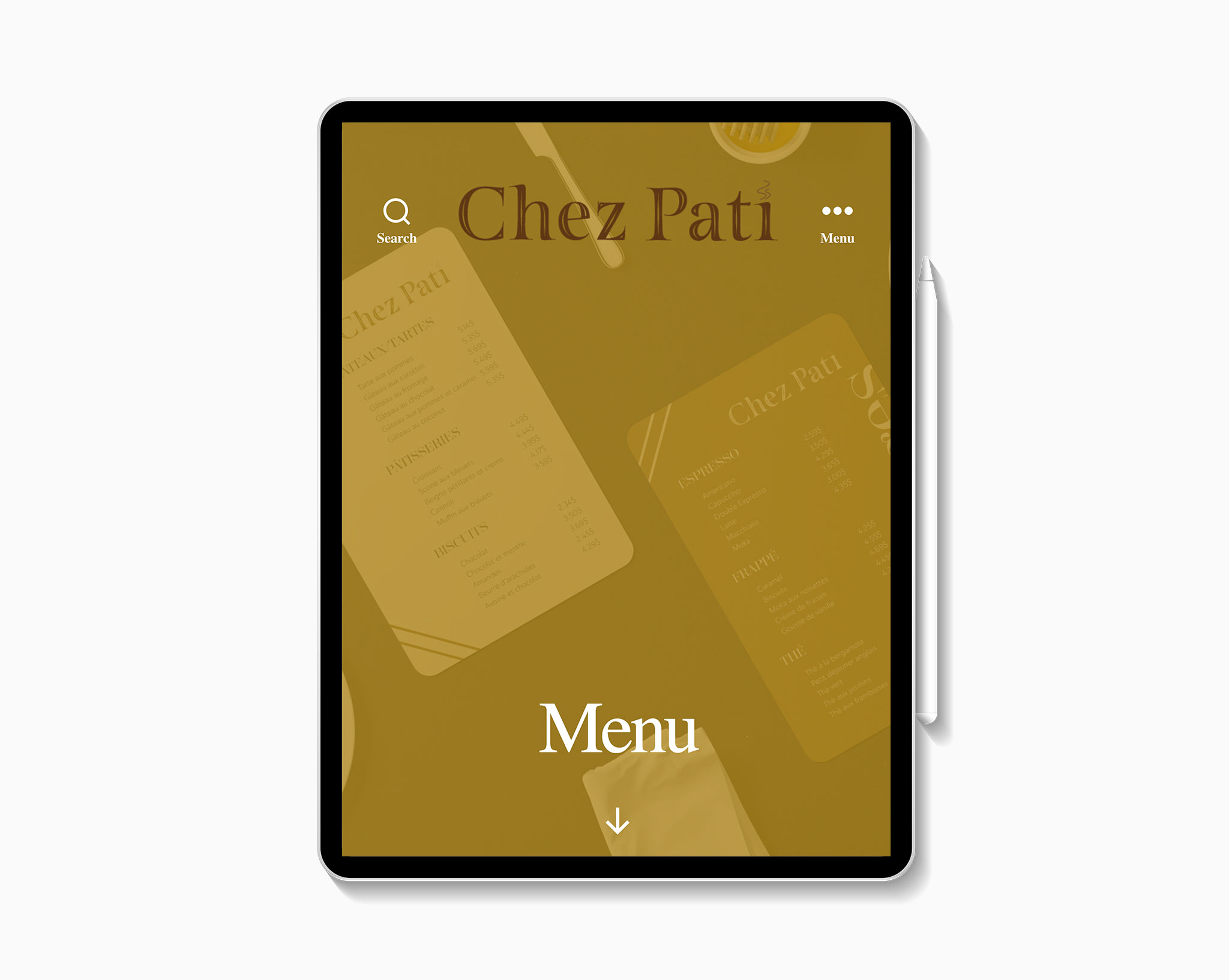 Chez Pati iPad