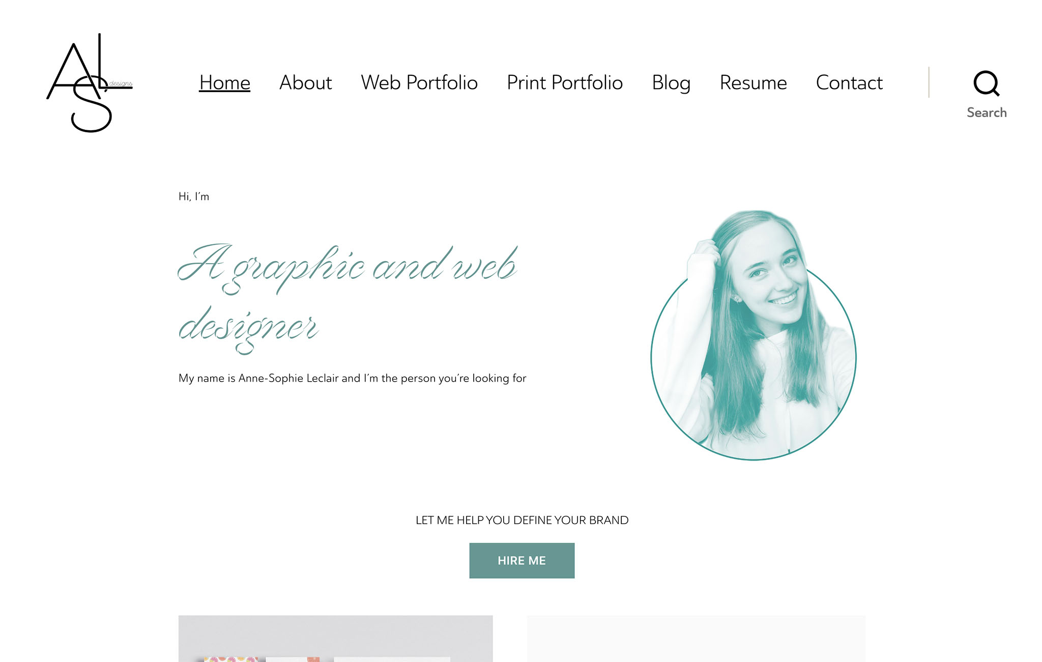 Creative Personal Website